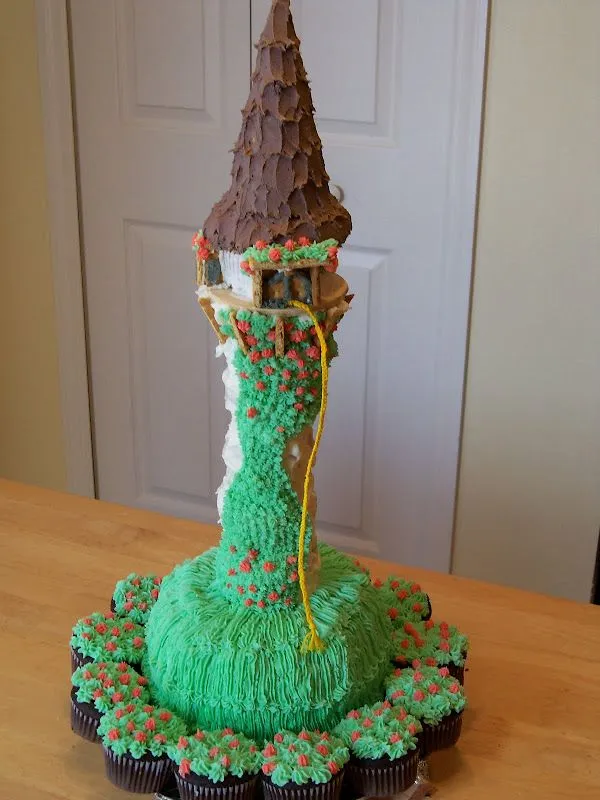 Tutorial para hacer pastel de castillo de Rapunzel. - Ideas y ...