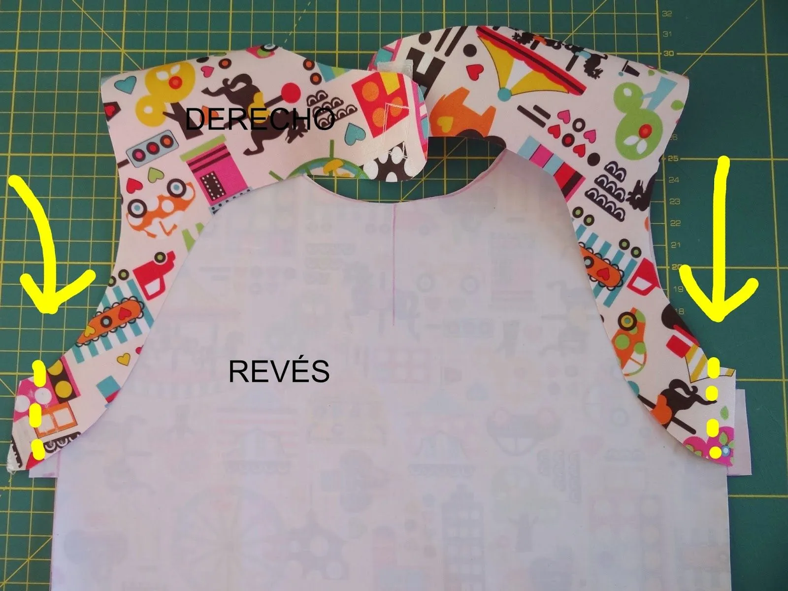 Tutorial y patrón gratis de babero » Patrones en pdf | Naii Costura