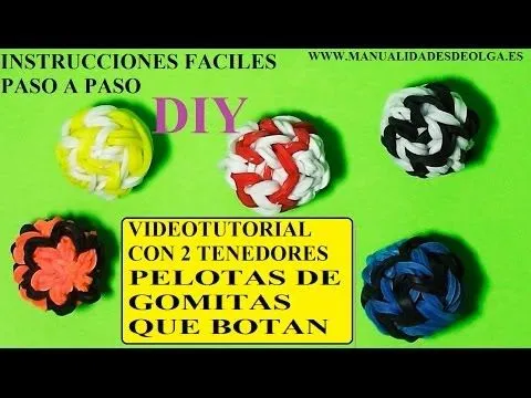 Tutorial: pelota hecha de gomitas (sin telar) ♥ - YoutubeRepeat ...