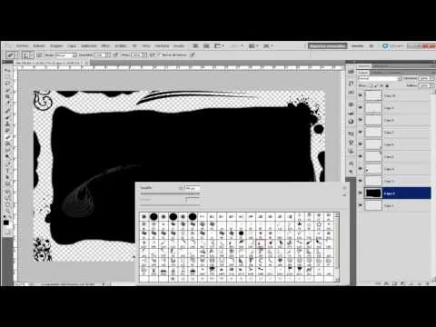 Tutorial photoshop Marcos Artisticos - YouTube