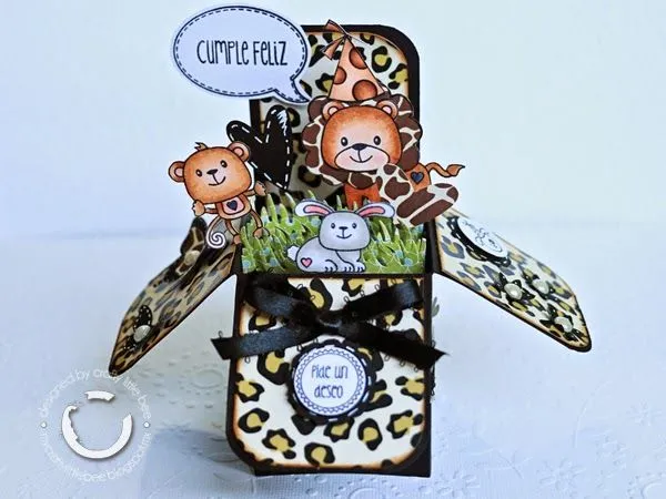 TUTORIAL TARJETA EXPLOSIVA - Crafty Little Bee