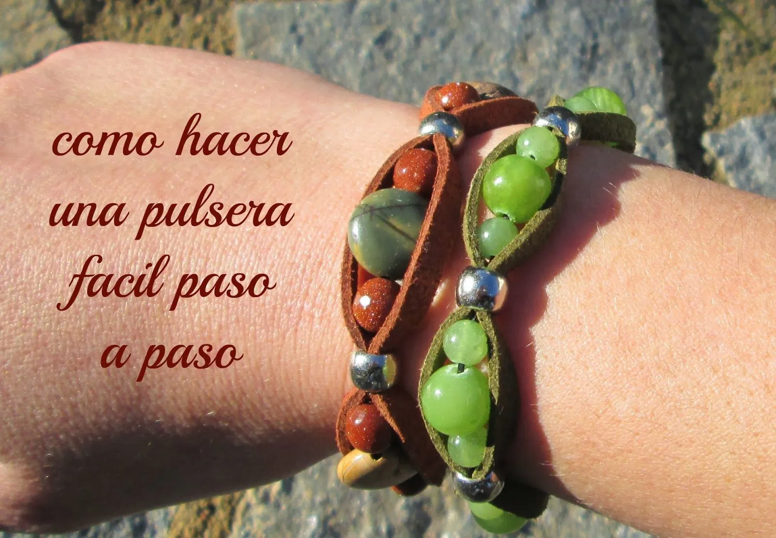 tutoriales de bisuteria DIY: tutoriales de pulseras