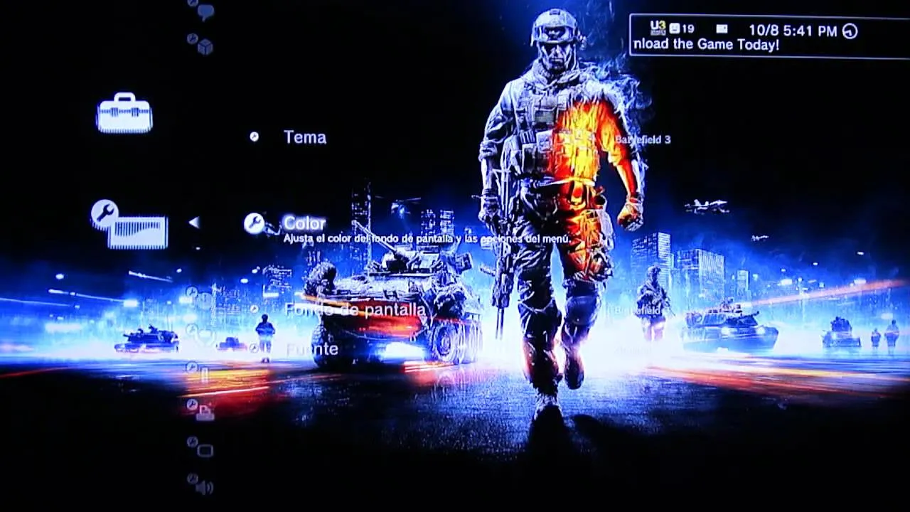 Tutoriales - Como cambiar el fondo y tema en la PS3 - YouTube