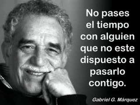 TvBuss Frases Célebres Gabriel García Marquez - YouTube