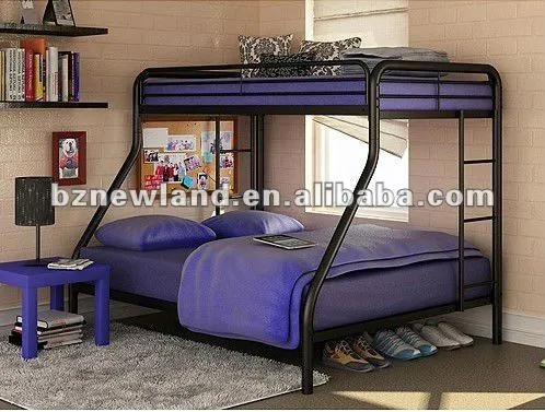 Full doble cama litera para niños, de acero de la cama litera ...