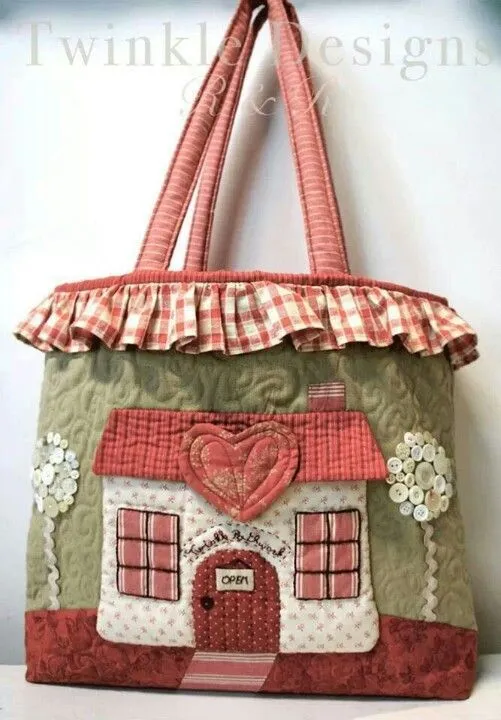 Twinkle patchwork bag | Patchwork Inspirations | Pinterest