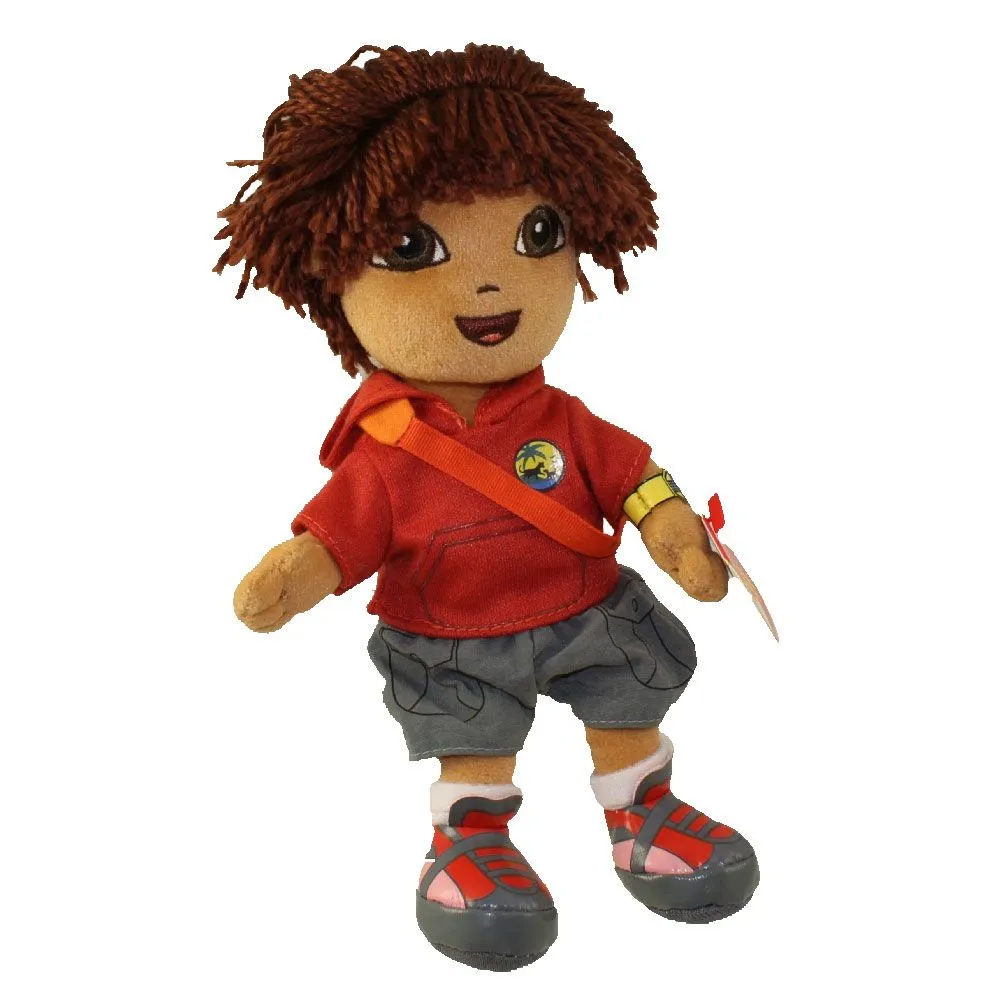 TY Beanie Baby - DIEGO (Red Shirt & Grey Pants - Nick Jr. - Go ...