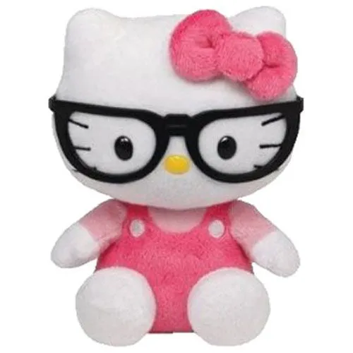 TY Beanie Baby - HELLO KITTY (NERD w/ Glasses - 6 inch ...