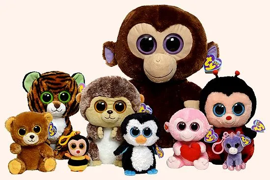 Ty Beanie Boos (regular, key-clip, large and extra large)