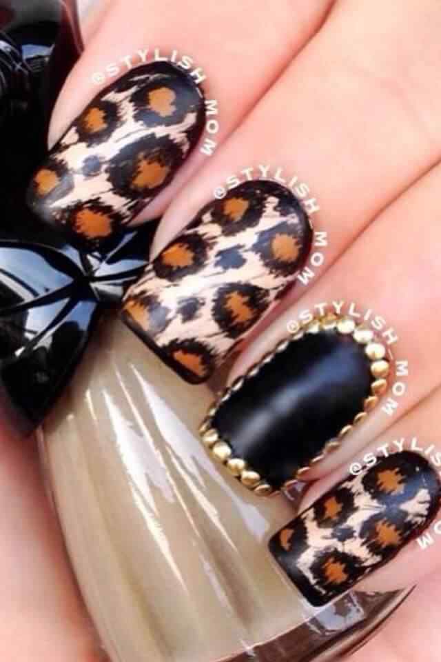 Uñas animal print – 50 fotos para que uses de inspiración ...