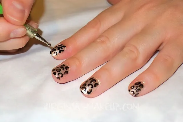 Leopard Print Nails Art (Uñas Leopardo) on Vimeo