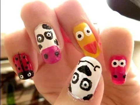 Uñas animales - animals nails - YouTube