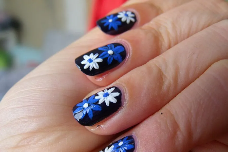 Uñas decoradas con flores bonitas : Imagenes | Decoración y más en ...