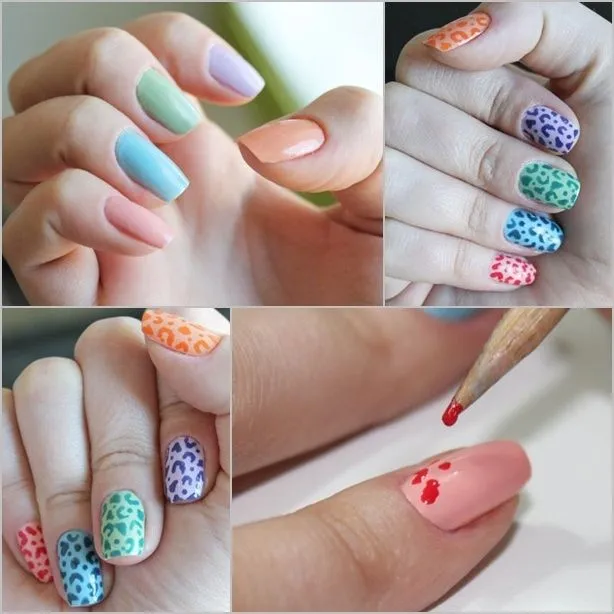 Uñas decoradas para pies paso a paso - Imagui