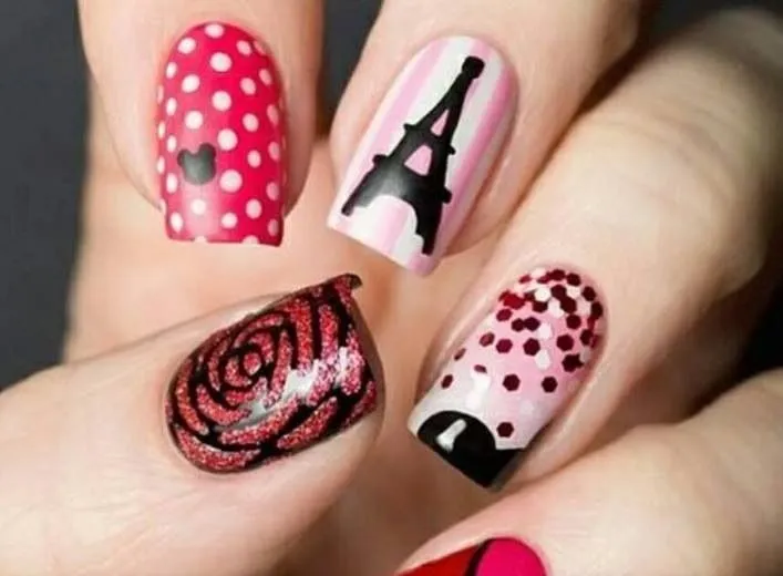 Uñas decoradas | uñas | Pinterest