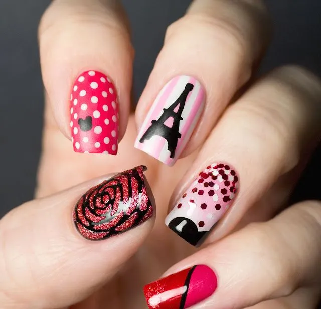 Uñas Minnie