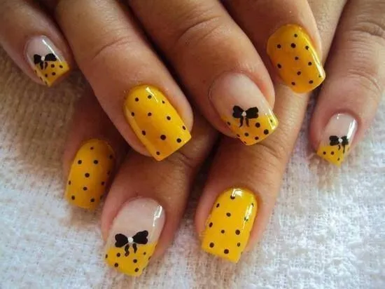 Uñas pintadas para niñas - Imagui