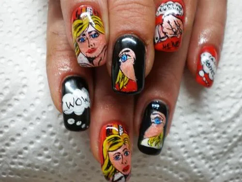 Uñas para cada ocasión: Uñas... Especial Caricaturas