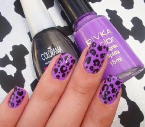 uñas pintadas con esmalte | Uñas con estilo ♥ | Pinterest