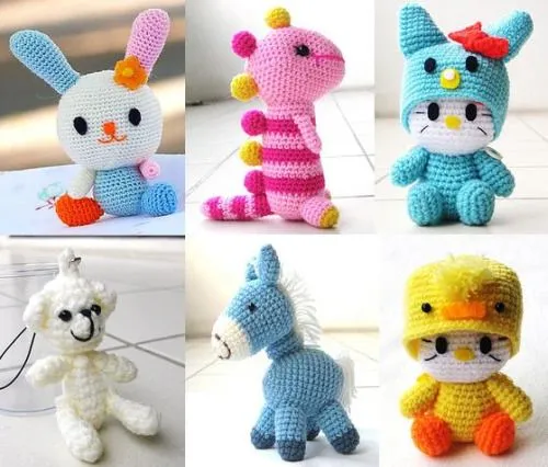 UncinettoLandia2012: COME CREARE UN AMIGURUMI (punti base)