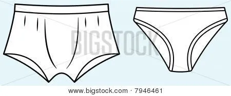 Underwear (Vector) Stock Vector & Stock Photos | Bigstock