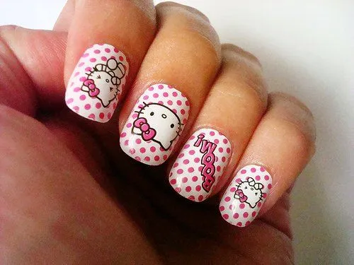 Todo Unhas: Diseños de Uñas de Hello Kitty