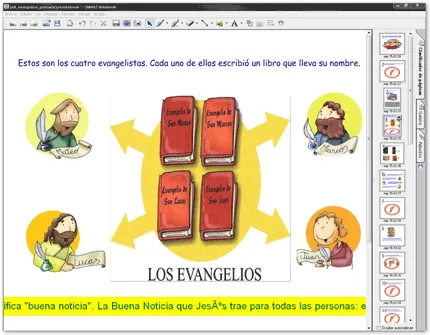 Unidad didáctica sobre los evangelios para Pizarra Digital | Aula ...