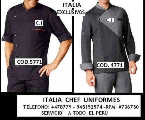 Uniformes para chef - Lima, Perú - Ropa / Accesorios