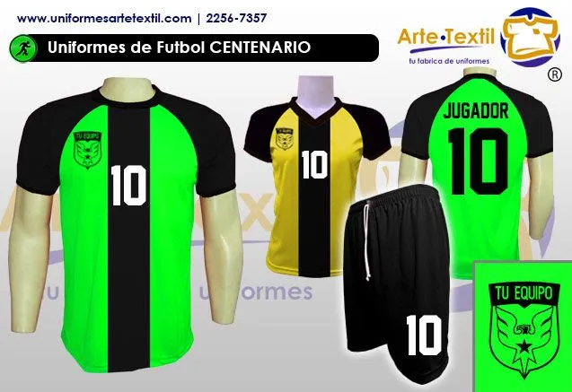 Uniformes de futbol Totalmente Personalizados en Costa Rica - Estilos