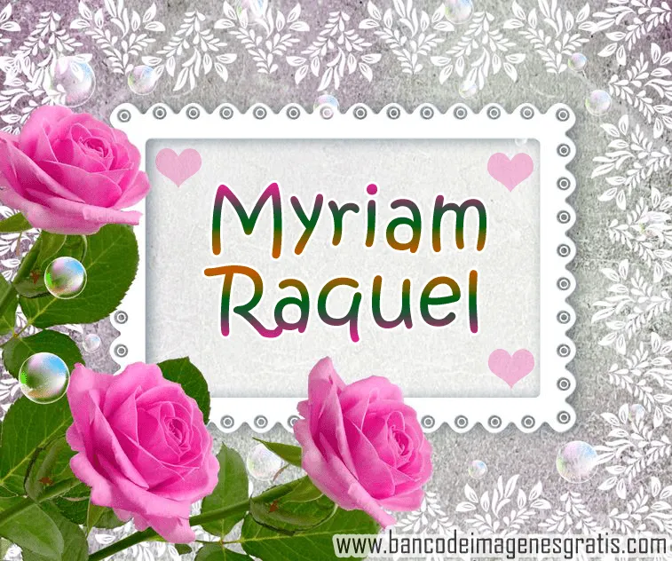 Unique Wallpaper: Postales con nombres de mujeres gratis para ...