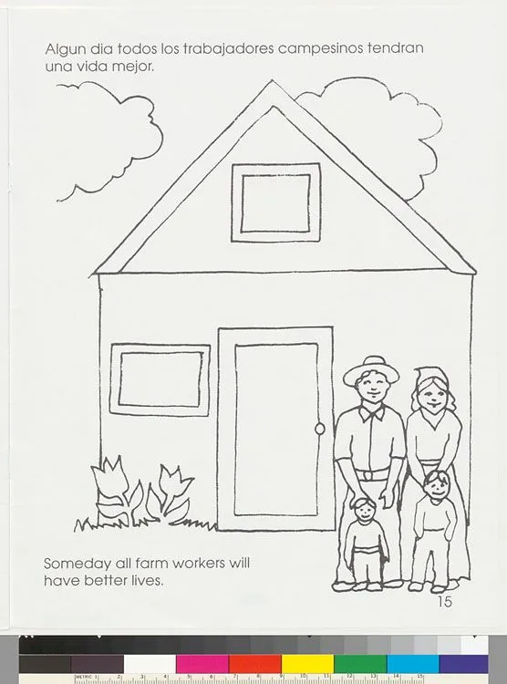 A United Farm Workers Coloring Book = Libro para colorear de los ...