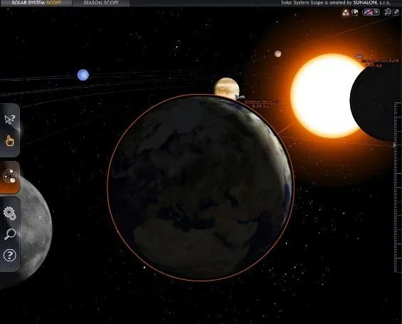 Planetas del sistema solar 3D - Imagui