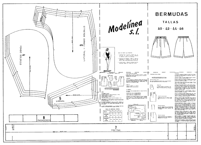 universo de la moda: Escalado de patrones