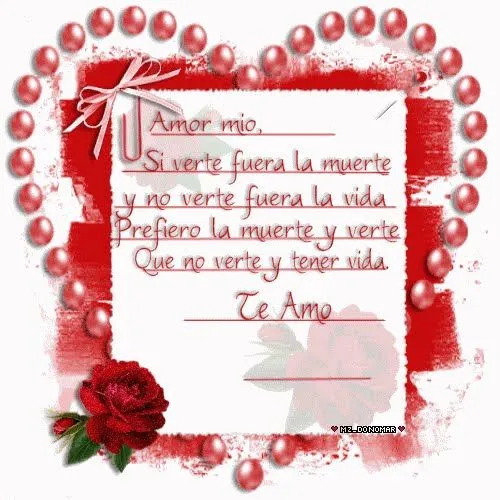 DIANNE MI CIELO TE AMO CON TODO MI CORAZON TE AMO..........