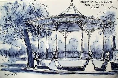 Urban Sketchers Spain. El mundo dibujo a dibujo.: PARQUE DE LA ...