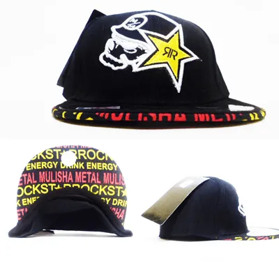 Gorras planas rockstar - Imagui