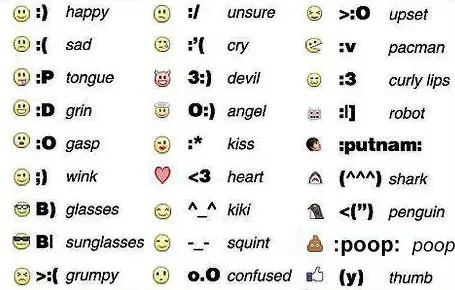 Use Chat Smileys and Emoticons in Facebook Chat » Tips and Tricks