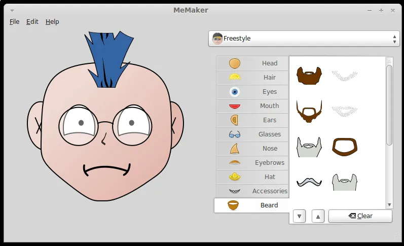 Use MeMaker to create cool avatars ~ Linux and Life