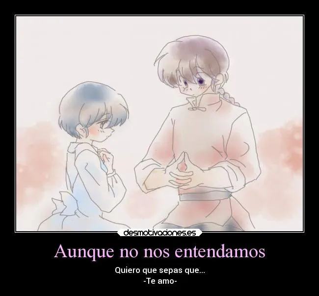 Usuario: ranma y akane | Desmotivaciones