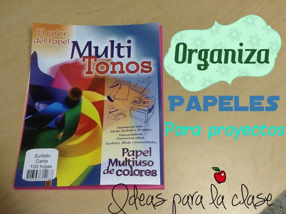 Utilidad de las hojas de colores para la clase. | Ideas Para la Clase.