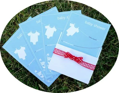 Utilísima: Tarjeta de invitación para baby shower (Plantilla ...