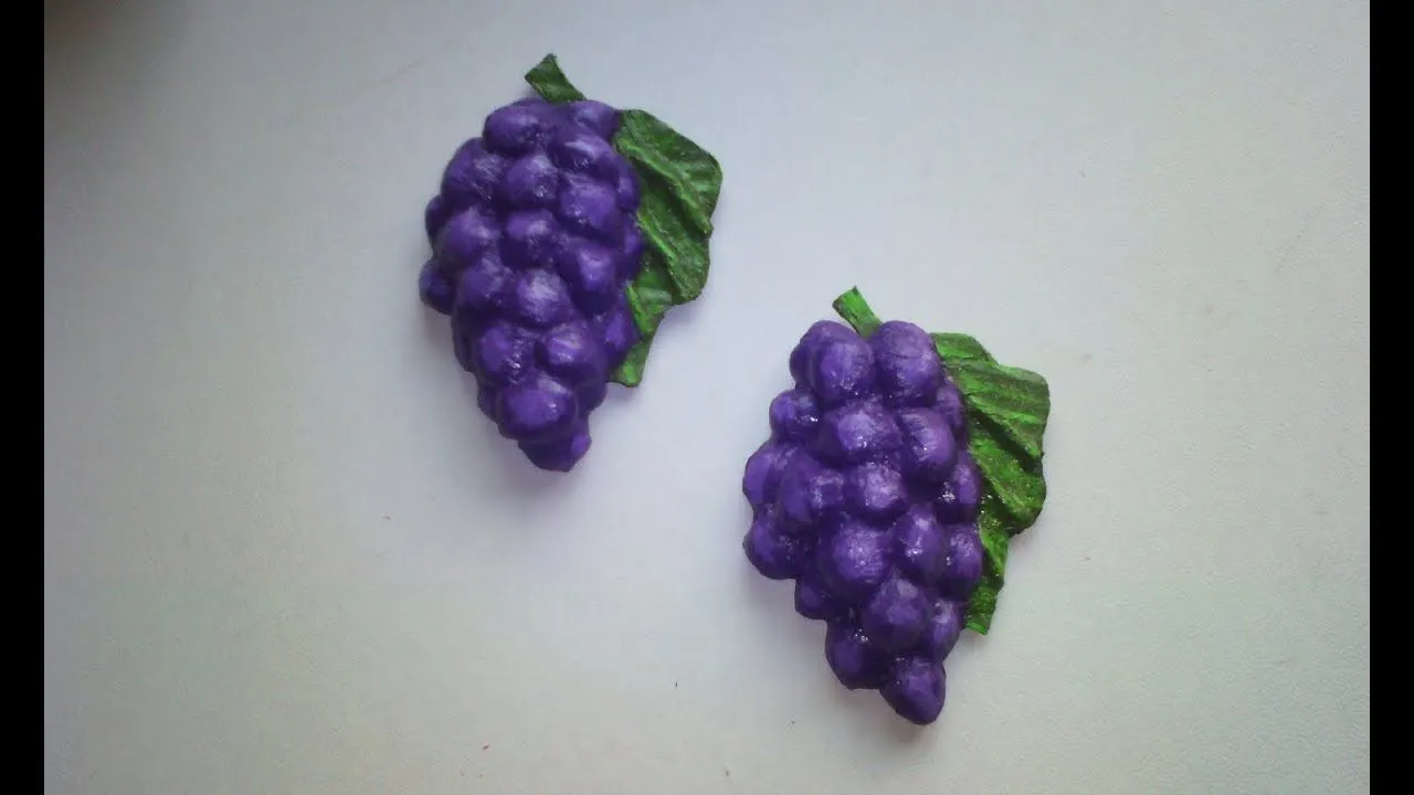 UVAS FORMADAS CON PAPEL ¡¡ TE SORPRENDERAN¡¡ - YouTube