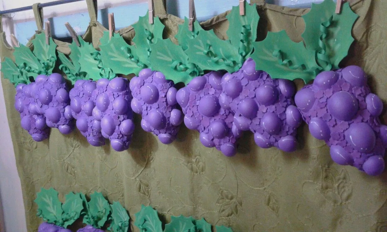 uvas goma eva fomi | Uvas, Goma eva, Gomitas