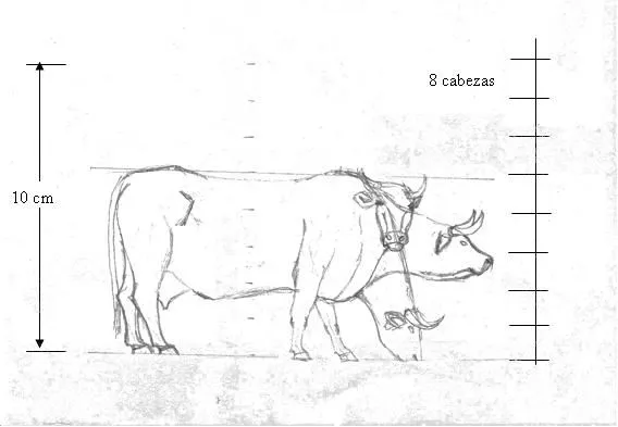 Una vaca de barro. | Nacimiento en Belén