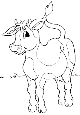 Vacas tiernas para dibujar - Imagui