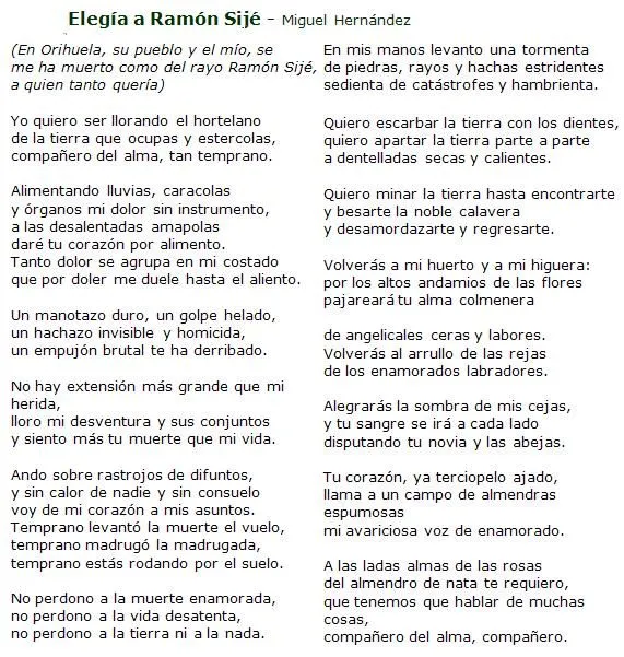 Vagas & Vagos de CERES: Un bello poema