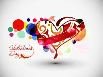 Valentine S Day Vector Arte Abstracto-Resumen De Vector-vector ...