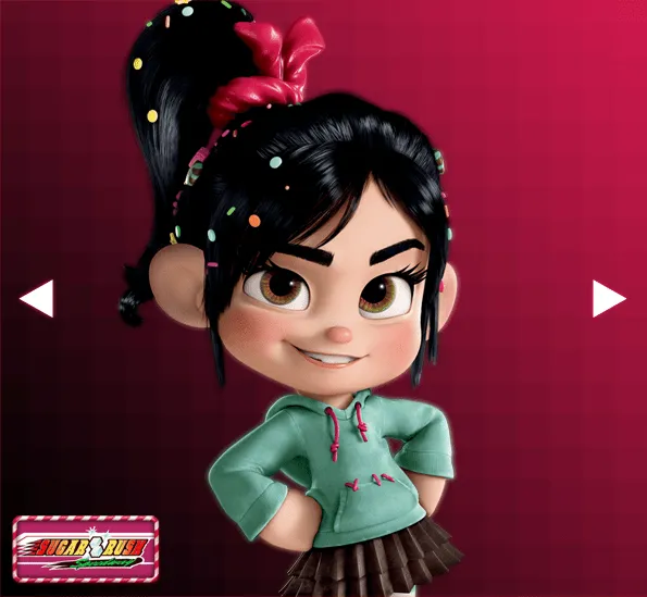 Vanellope von Schweetz - Wiki Ralph El Demoledor