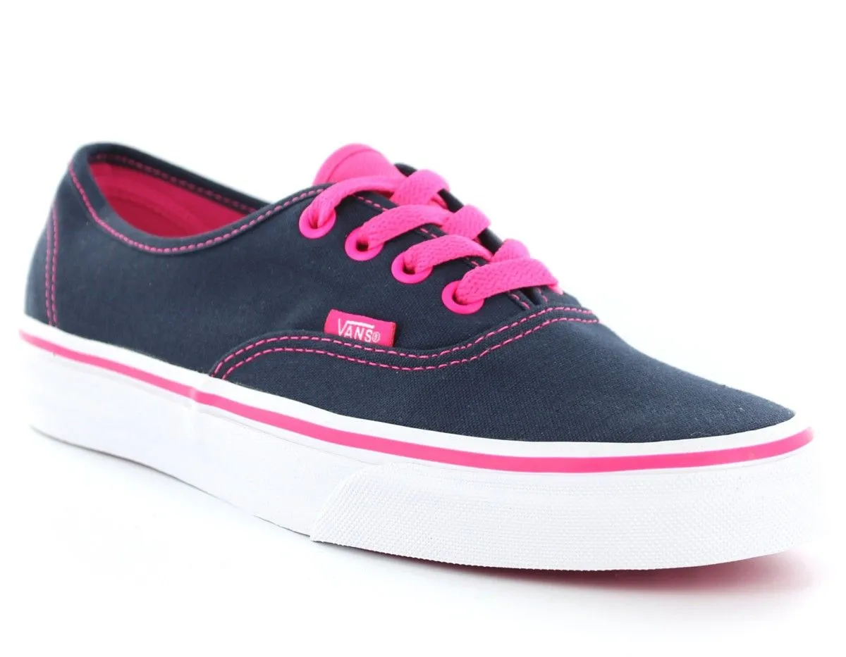 Vans Authentic Pop Vans BLEU/ROSE Achat / Vente de Vans Authentic ...