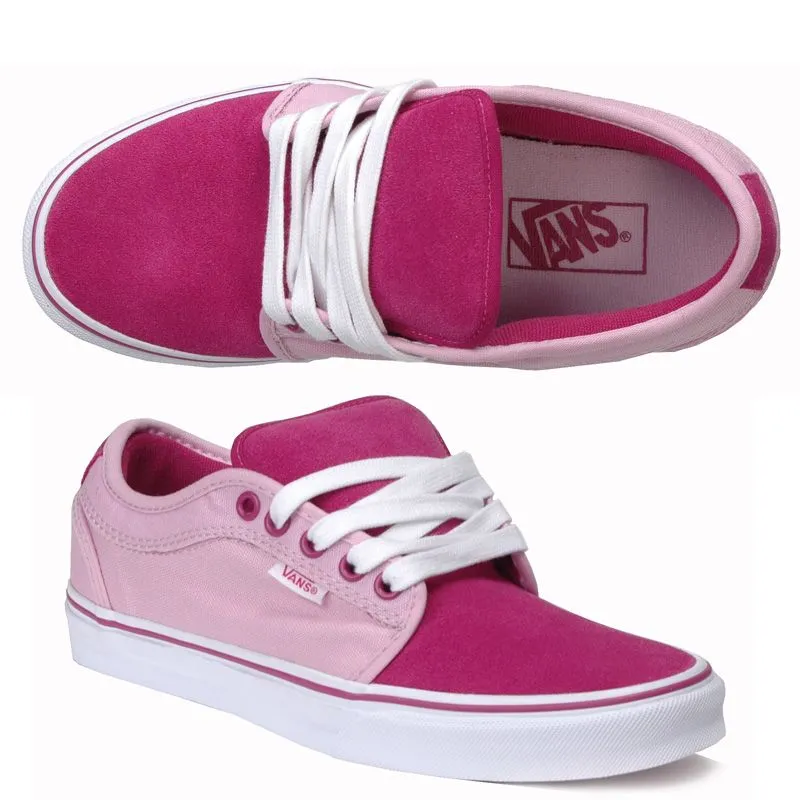 Vans Womens Chukka Low Canvas Pink | Snowboards, Skateboards, Skate ...